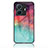 Coque Contour Silicone et Vitre Motif Fantaisie Miroir Etui Housse LS1 pour Vivo iQOO Z6 Pro 5G Petit