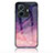 Coque Contour Silicone et Vitre Motif Fantaisie Miroir Etui Housse LS1 pour Vivo iQOO Z6 Pro 5G Violet