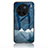 Coque Contour Silicone et Vitre Motif Fantaisie Miroir Etui Housse LS1 pour Vivo X90 5G Bleu