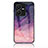 Coque Contour Silicone et Vitre Motif Fantaisie Miroir Etui Housse LS1 pour Vivo Y22 Violet