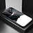 Coque Contour Silicone et Vitre Motif Fantaisie Miroir Etui Housse LS1 pour Xiaomi Redmi 9 Prime India Noir