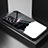 Coque Contour Silicone et Vitre Motif Fantaisie Miroir Etui Housse LS1 pour Xiaomi Redmi Note 11T Pro 5G Noir