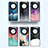 Coque Contour Silicone et Vitre Motif Fantaisie Miroir Etui Housse LS2 pour Huawei Honor X9a 5G Petit