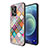 Coque Contour Silicone et Vitre Motif Fantaisie Miroir Etui Housse LS2 pour Oppo F21 Pro 4G Colorful