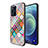 Coque Contour Silicone et Vitre Motif Fantaisie Miroir Etui Housse LS2 pour Oppo Find X3 5G Mixte