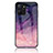 Coque Contour Silicone et Vitre Motif Fantaisie Miroir Etui Housse LS2 pour Realme 10 5G Violet