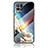 Coque Contour Silicone et Vitre Motif Fantaisie Miroir Etui Housse LS2 pour Realme Narzo 50 4G Mixte