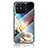 Coque Contour Silicone et Vitre Motif Fantaisie Miroir Etui Housse LS2 pour Realme Narzo 50A Mixte