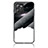 Coque Contour Silicone et Vitre Motif Fantaisie Miroir Etui Housse LS2 pour Realme Narzo 50A Prime Noir