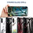 Coque Contour Silicone et Vitre Motif Fantaisie Miroir Etui Housse LS2 pour Samsung Galaxy A70 Petit