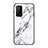 Coque Contour Silicone et Vitre Motif Fantaisie Miroir Etui Housse LS2 pour Xiaomi Mi 10T 5G Blanc