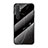Coque Contour Silicone et Vitre Motif Fantaisie Miroir Etui Housse LS2 pour Xiaomi Mi Note 10 Lite Noir