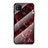 Coque Contour Silicone et Vitre Motif Fantaisie Miroir Etui Housse LS2 pour Xiaomi POCO C3 Rouge