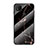 Coque Contour Silicone et Vitre Motif Fantaisie Miroir Etui Housse LS2 pour Xiaomi POCO C31 Or et Noir