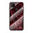 Coque Contour Silicone et Vitre Motif Fantaisie Miroir Etui Housse LS2 pour Xiaomi POCO C31 Rouge