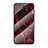 Coque Contour Silicone et Vitre Motif Fantaisie Miroir Etui Housse LS2 pour Xiaomi Poco M2 Rouge