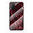 Coque Contour Silicone et Vitre Motif Fantaisie Miroir Etui Housse LS2 pour Xiaomi Poco M3 Rouge