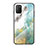 Coque Contour Silicone et Vitre Motif Fantaisie Miroir Etui Housse LS2 pour Xiaomi Poco M3 Vert