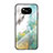 Coque Contour Silicone et Vitre Motif Fantaisie Miroir Etui Housse LS2 pour Xiaomi Poco X3 NFC Petit