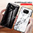 Coque Contour Silicone et Vitre Motif Fantaisie Miroir Etui Housse LS2 pour Xiaomi Poco X3 NFC Petit