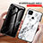 Coque Contour Silicone et Vitre Motif Fantaisie Miroir Etui Housse LS2 pour Xiaomi Redmi 10A 4G Petit