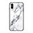 Coque Contour Silicone et Vitre Motif Fantaisie Miroir Etui Housse LS2 pour Xiaomi Redmi 9A Blanc