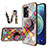 Coque Contour Silicone et Vitre Motif Fantaisie Miroir Etui Housse LS3 pour Realme V23 5G Mixte