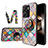 Coque Contour Silicone et Vitre Motif Fantaisie Miroir Etui Housse LS3 pour Xiaomi Poco C65 Colorful