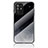 Coque Contour Silicone et Vitre Motif Fantaisie Miroir Etui Housse LS4 pour Oppo F19 Pro+ Plus 5G Gris