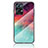 Coque Contour Silicone et Vitre Motif Fantaisie Miroir Etui Housse LS4 pour Oppo Reno7 Pro 5G Petit