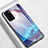 Coque Contour Silicone et Vitre Motif Fantaisie Miroir Etui Housse M01 pour Samsung Galaxy S20 Plus Petit