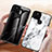 Coque Contour Silicone et Vitre Motif Fantaisie Miroir Etui Housse pour Google Pixel 4a 5G Petit