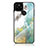 Coque Contour Silicone et Vitre Motif Fantaisie Miroir Etui Housse pour Google Pixel 5 Petit