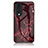 Coque Contour Silicone et Vitre Motif Fantaisie Miroir Etui Housse pour Huawei Honor 70 5G Petit