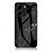 Coque Contour Silicone et Vitre Motif Fantaisie Miroir Etui Housse pour Huawei Honor 80 SE 5G Noir