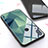 Coque Contour Silicone et Vitre Motif Fantaisie Miroir Etui Housse pour Huawei Honor V10 Lite Petit