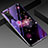 Coque Contour Silicone et Vitre Motif Fantaisie Miroir Etui Housse pour Huawei Honor V30 Pro 5G Violet