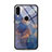 Coque Contour Silicone et Vitre Motif Fantaisie Miroir Etui Housse pour Huawei Honor View 10 Lite Bleu