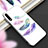 Coque Contour Silicone et Vitre Motif Fantaisie Miroir Etui Housse pour Huawei P30 Violet