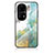 Coque Contour Silicone et Vitre Motif Fantaisie Miroir Etui Housse pour Huawei P50 Pro Petit