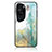 Coque Contour Silicone et Vitre Motif Fantaisie Miroir Etui Housse pour Huawei P60 Art Petit