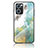 Coque Contour Silicone et Vitre Motif Fantaisie Miroir Etui Housse pour OnePlus Nord CE 2 5G Vert