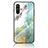 Coque Contour Silicone et Vitre Motif Fantaisie Miroir Etui Housse pour OnePlus Nord CE 5G Petit