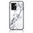 Coque Contour Silicone et Vitre Motif Fantaisie Miroir Etui Housse pour OnePlus Nord N300 5G Blanc