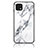 Coque Contour Silicone et Vitre Motif Fantaisie Miroir Etui Housse pour Oppo A16e Blanc