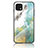 Coque Contour Silicone et Vitre Motif Fantaisie Miroir Etui Housse pour Oppo A16e Petit