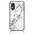 Coque Contour Silicone et Vitre Motif Fantaisie Miroir Etui Housse pour Oppo A17 Petit