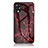 Coque Contour Silicone et Vitre Motif Fantaisie Miroir Etui Housse pour Oppo A17K Petit