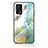 Coque Contour Silicone et Vitre Motif Fantaisie Miroir Etui Housse pour Oppo A55 4G Petit