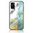 Coque Contour Silicone et Vitre Motif Fantaisie Miroir Etui Housse pour Oppo A55S 5G Petit